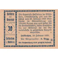 30 Heller Hofkirchen im Mühlkreis
