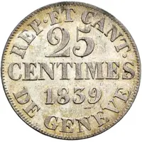 25 Centimes