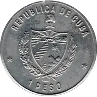 1 Peso Copper Charity Church