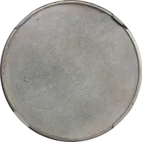 1 Peso Reverse Trial, Silver