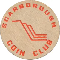 Wooden Token - Scarborough Coin Club Ontario