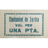 1 Peseta Jorba