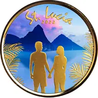 10 Dollars - Elizabeth II Couple, Colourized