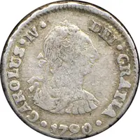 1/2 Real - Charles IV