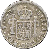 1/2 Real - Charles IV