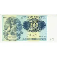 10 Krooni 90th Anniversary