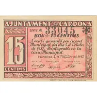 15 Céntimos Cardona