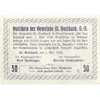 50 Heller St. Gotthard