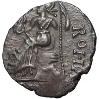 Siliqua in the name of Honorius Carthage mint