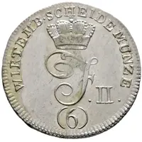 6 Kreuzers - Frederick II