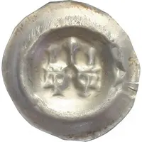 Denier Bracteate - Wencezlaus II medium