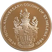 50 Pence - Elizabeth II Colony