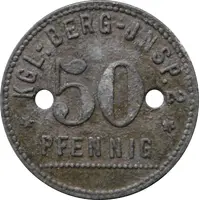 50 Pfennig - Gladbeck Kriegsgef.-Lager K.B.J. 2