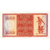 1000 Gulden Bank Von Danzig