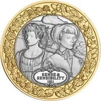2 Pounds - Charles III Jane Austen - Sense & Sensibility