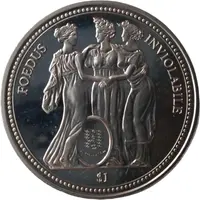 1 Dollar - Elizabeth II Three Graces