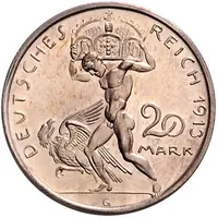 20 Mark - William II