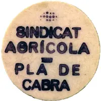 1 Peseta - Sindicat Agrícola