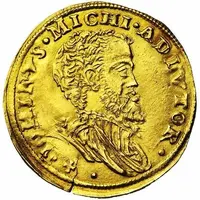 1/2 Gold Real - Philip II