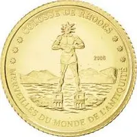 1500 Francs CFA Colossus of Rhodes