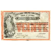 20 Pesos Sociedad de Fomento Territorial