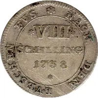 8 Schilling - George II August