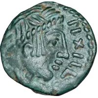 Bronze with bird in the temple