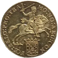 1/2 Ducaton `1/2 Zilveren Rijder` Gold