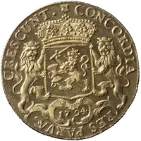 1/2 Ducaton `1/2 Zilveren Rijder` Gold