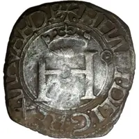 Liard with H - Henry I of Albret