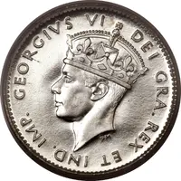 5 Cents - George VI