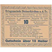 10 Heller Steinerkirchen an der Traun
