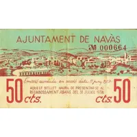 50 Céntimos Navàs