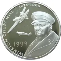 50 Pence - Elizabeth II Winston Churchill, Silver Proof Issue