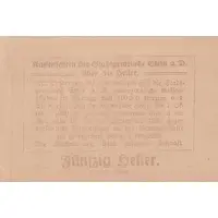 50 Heller Stein an der Donau