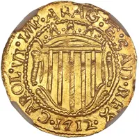 1 Scudo d'Oro - Carlo VI