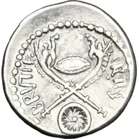 Denarius - Albinus Bruti Imitation of Denarius of Roman Republic