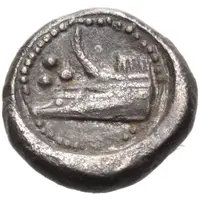 Hemiobol Zancle, Samian occupation