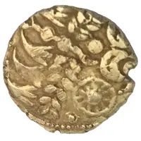 Gold 1/4 Stater Two Wheels Right