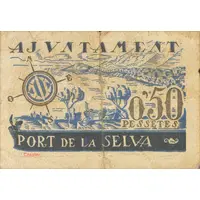 0.50 Pesetas Port de la Selva