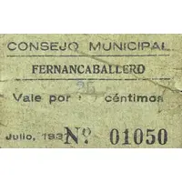 25 Céntimos Fernancaballero