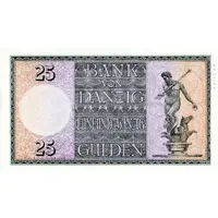 25 Gulden Bank Von Danzig