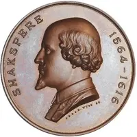 Award - Victoria Shakespere Medal, bronze