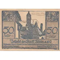 50 Heller Stein an der Donau