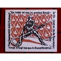 50 Pfennig Freiwillige Feuerwehr