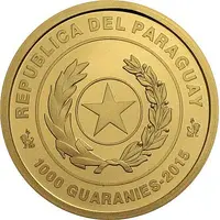 1000 Guaraníes Summer Olympics - Rio de Janario 2016