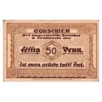 50 Pfennig Ammerländisches Bauernhaus
