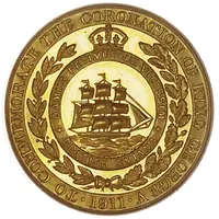 Medal - George V Coronation, gold