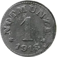 1 Pfennig - Schauenstein H. Heye Glasfabrik