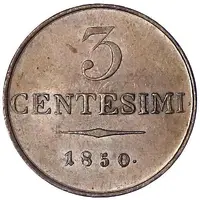 3 Centesimi - Francis Joseph I